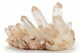 Tangerine Quartz Crystal Cluster - Madagascar #231350-1